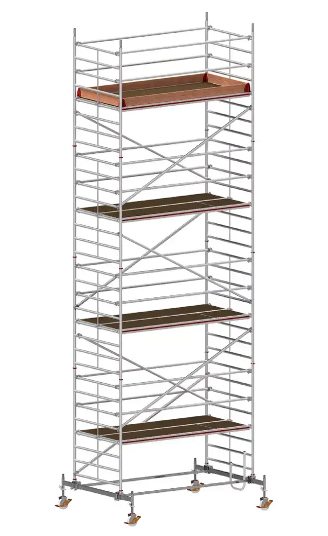 Hliníkové pojízdné lešení Hymer 8073 - pracovní výška 10,6 m