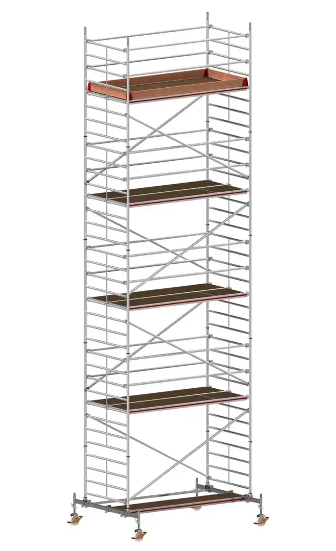 Hliníkové pojízdné lešení Hymer 8073 - pracovní výška 11,6 m