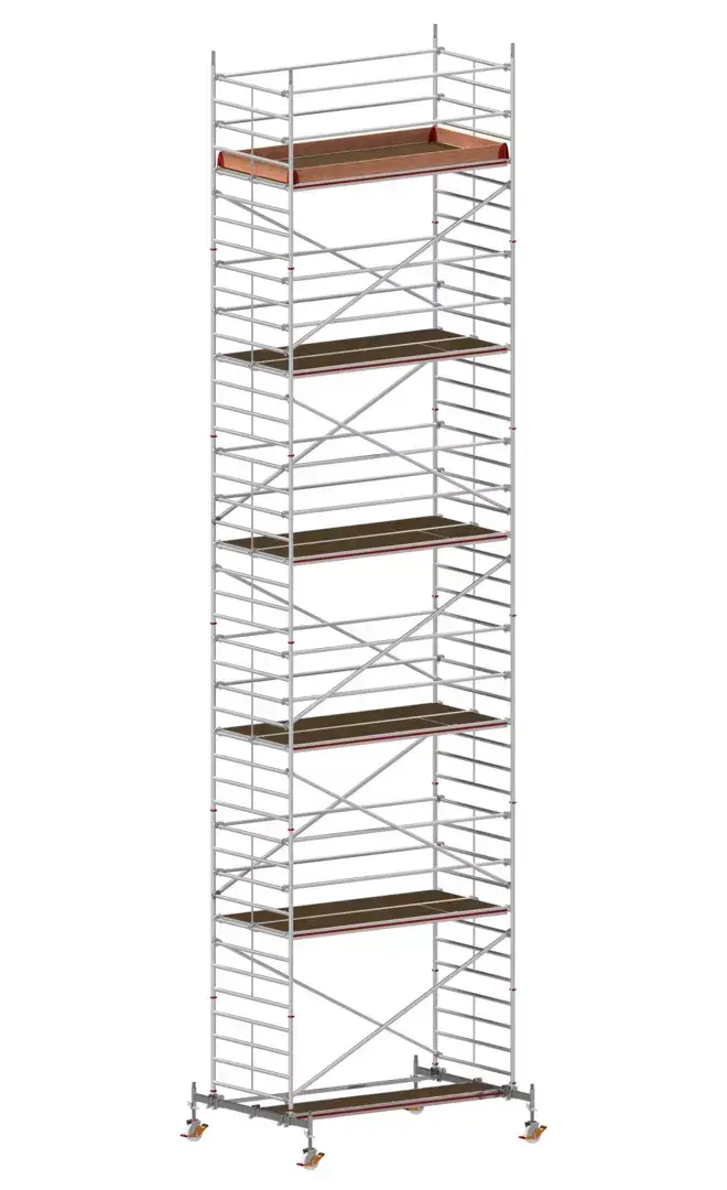 Hliníkové pojízdné lešení Hymer 8073 - pracovní výška 12,6 m