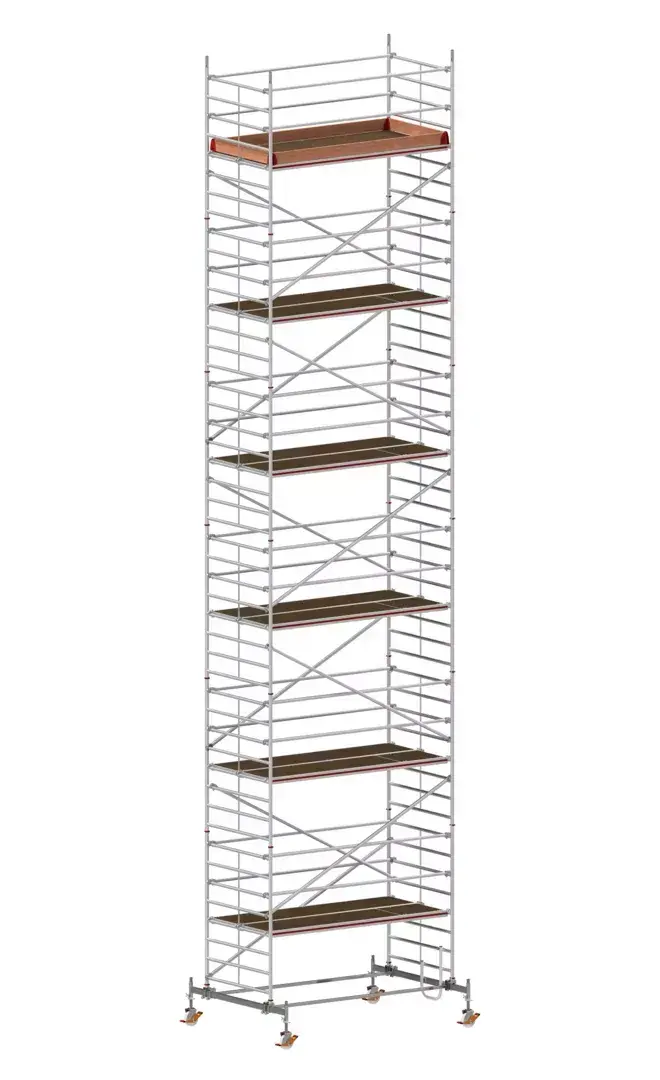 Hliníkové pojízdné lešení Hymer 8073 - pracovní výška 13,6 m