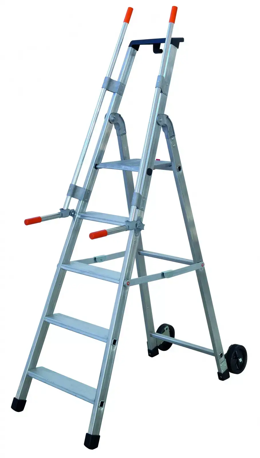 FACAL Pojízdné hliníkové schůdky MYAORA 5 stupňů