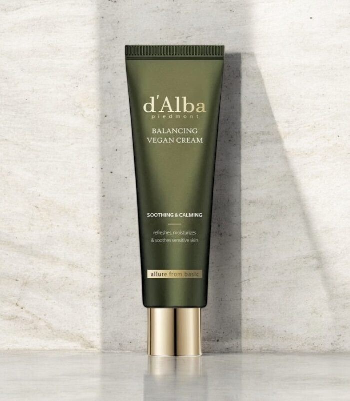 d'Alba - Mild Skin Balancing Vegan Cream - Hydratační a zklidňující krém na obličej 55ml