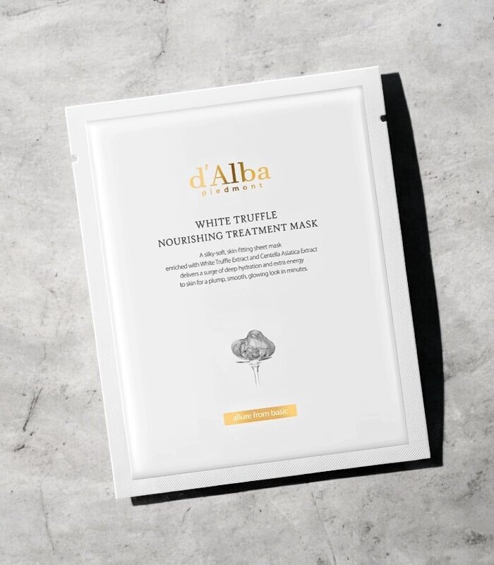 d'Alba - White Truffle Nourishing Treatment Mask - Vyživující pleťová maska s bílým lanýžem 1ks/25ml