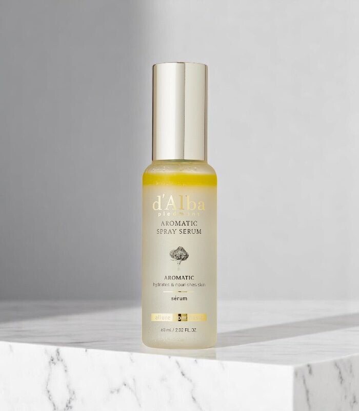 d'Alba - White Truffle First Spray Serum - Rozjasňující a hydratační sérum ve spreji s bílým lanýžem - 60 ML