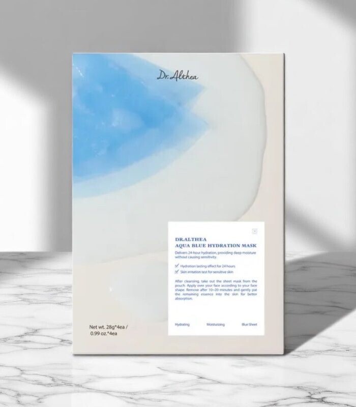 Dr. Althea - Aqua Blue Hydration Mask - Maska pro intenzivní hydrataci 1ks/28g