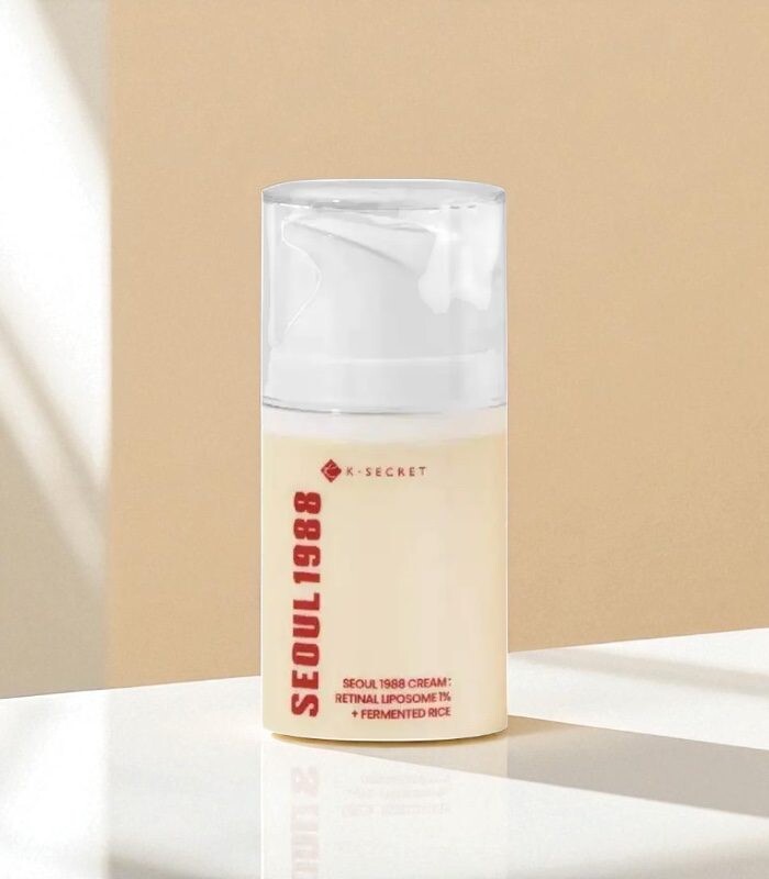 K-SECRET - SEOUL 1988 Cream : Retinal Liposome 1% + Fermented Rice - Zpevňující krém s retinalem 1 % a fermentovanou rýží 50ml