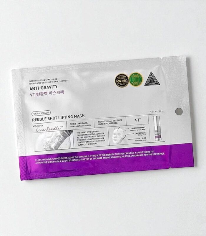 VT Cosmetics - Reedle Shot Lifting Mask - Liftingová pleťová maska s mikrojehličkami 23g