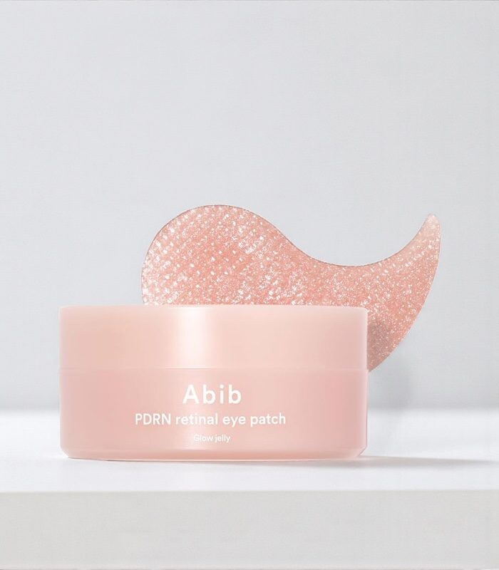 Abib - PDRN Retinal Eye Patch Glow Jelly - Rozjasňující oční hydrogelové polštářky s retinalem a PDRN 60ks/84g