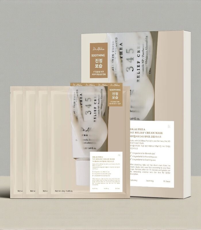 Dr.Althea - 345 Cream Mask - Intenzivní krémová maska pro zklidnění a hydrataci pleti 1ks/28g