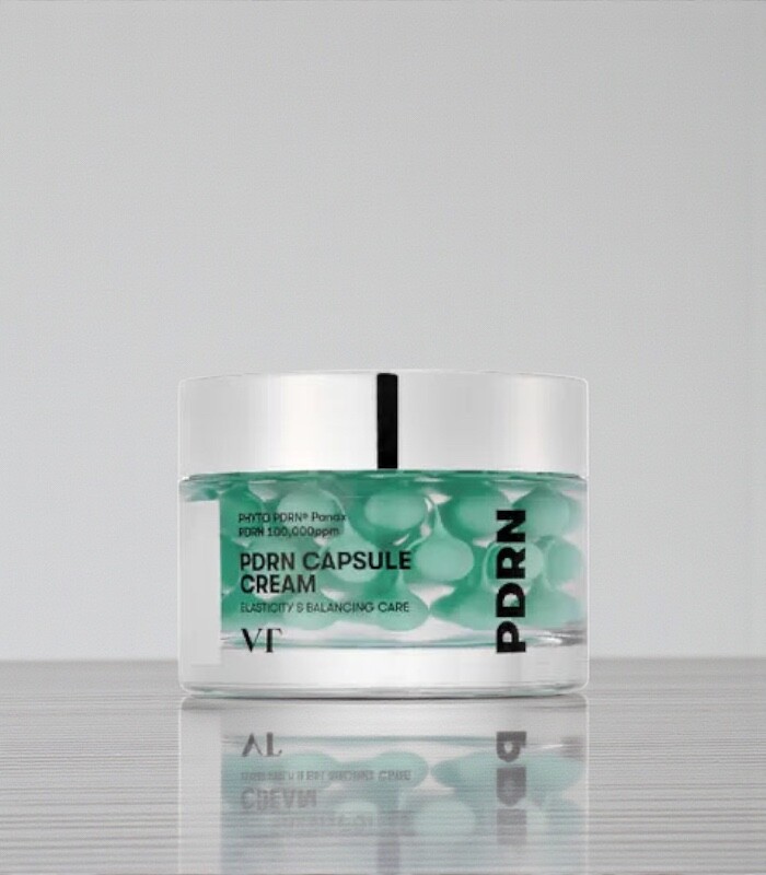 VT Cosmetics - PDRN Capsule Cream 100 - Intenzivně regenerační kapslový krém s PDRN pro hladkou a pevnější pleť 50ml