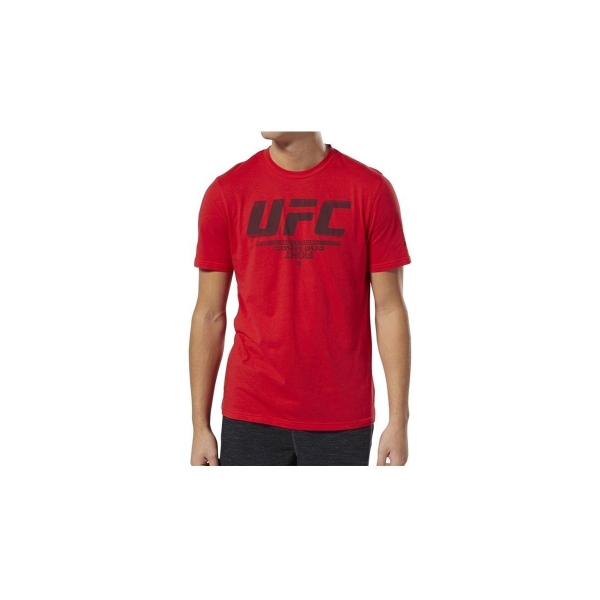 Reebok Sport  Ufc FG Logo Tee  Červená