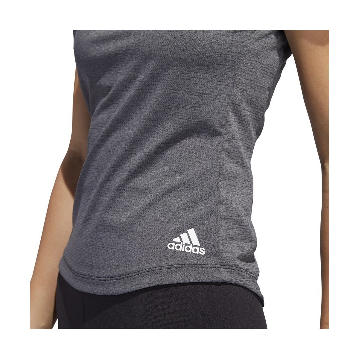 adidas  Performance Tee  Šedá