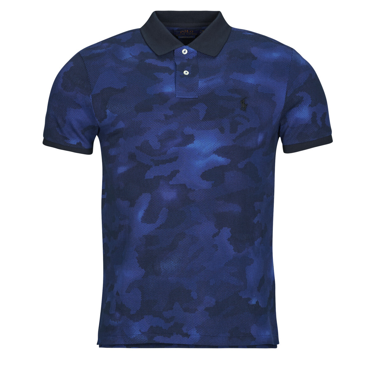 Polo Ralph Lauren  POLO COUPE DROITE CAMOUFLAGE  Modrá