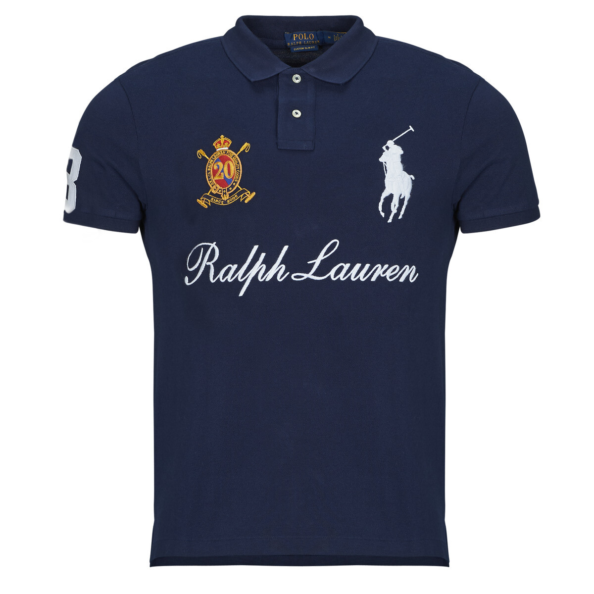 Polo Ralph Lauren  POLO COUPE DROITE CREST  Tmavě modrá