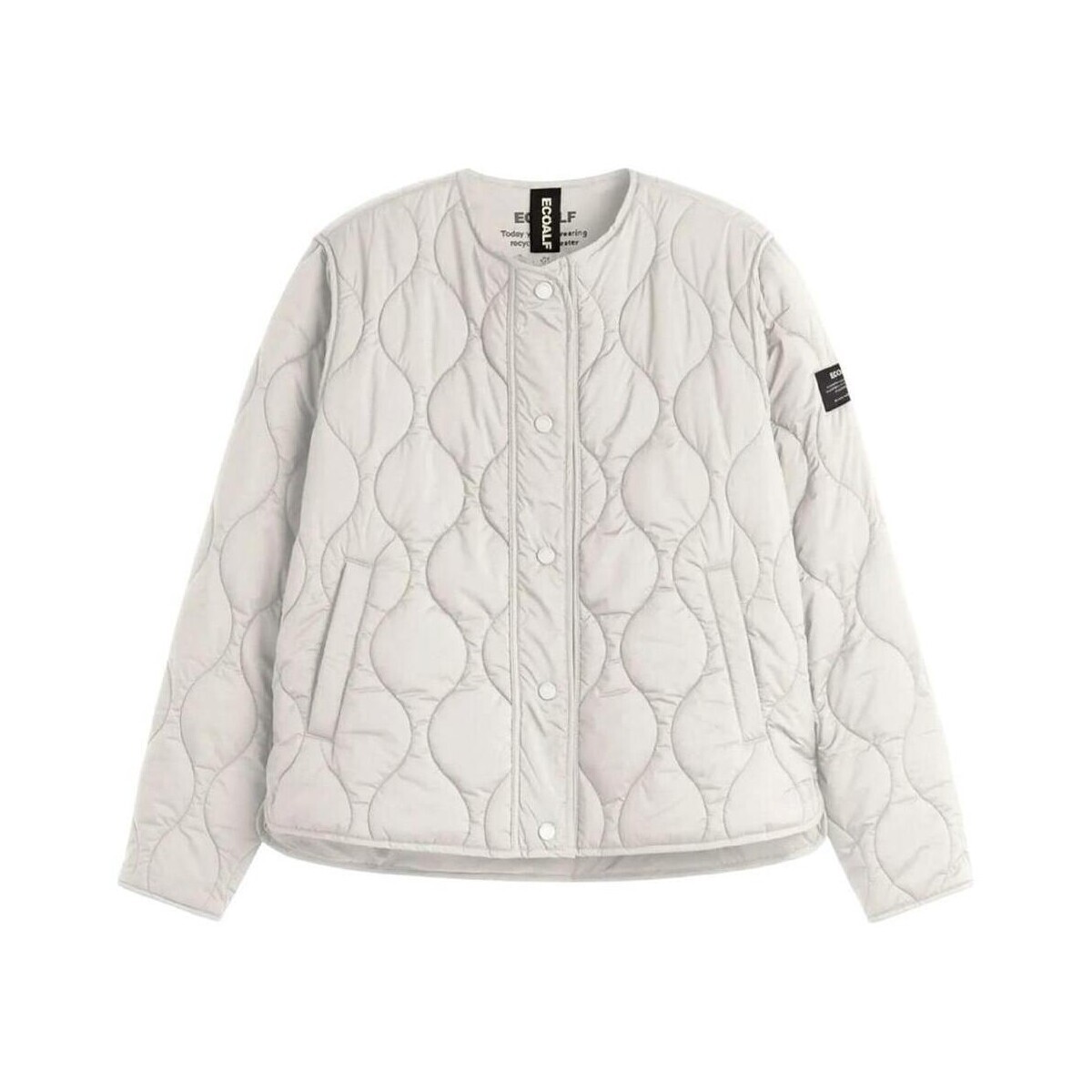 Ecoalf  MCWGAJKMUSA00987S26  Bílá