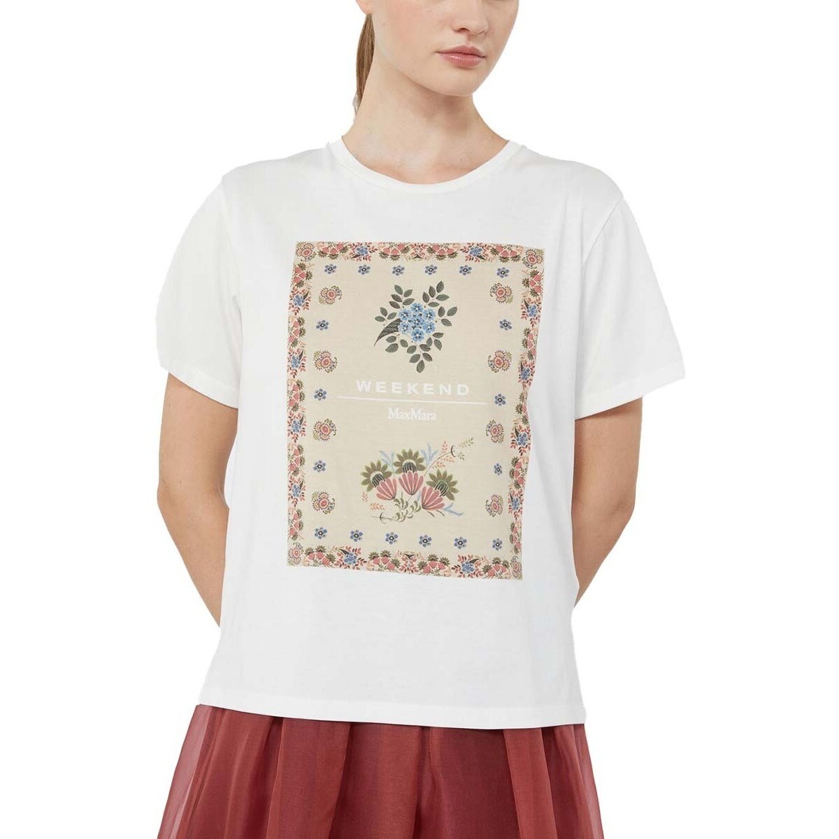 Max Mara  WKDPANTERA  Bílá