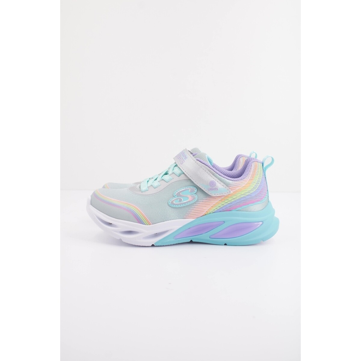 Skechers  COSMIC GLOW RAINBOW  Modrá