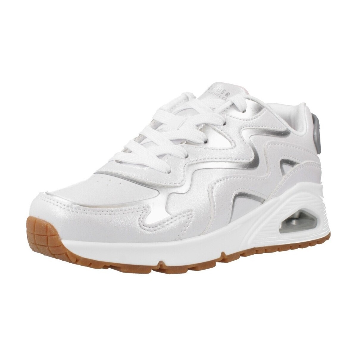 Skechers  UNO GEN1 WAVY SHIMMER  Stříbrná