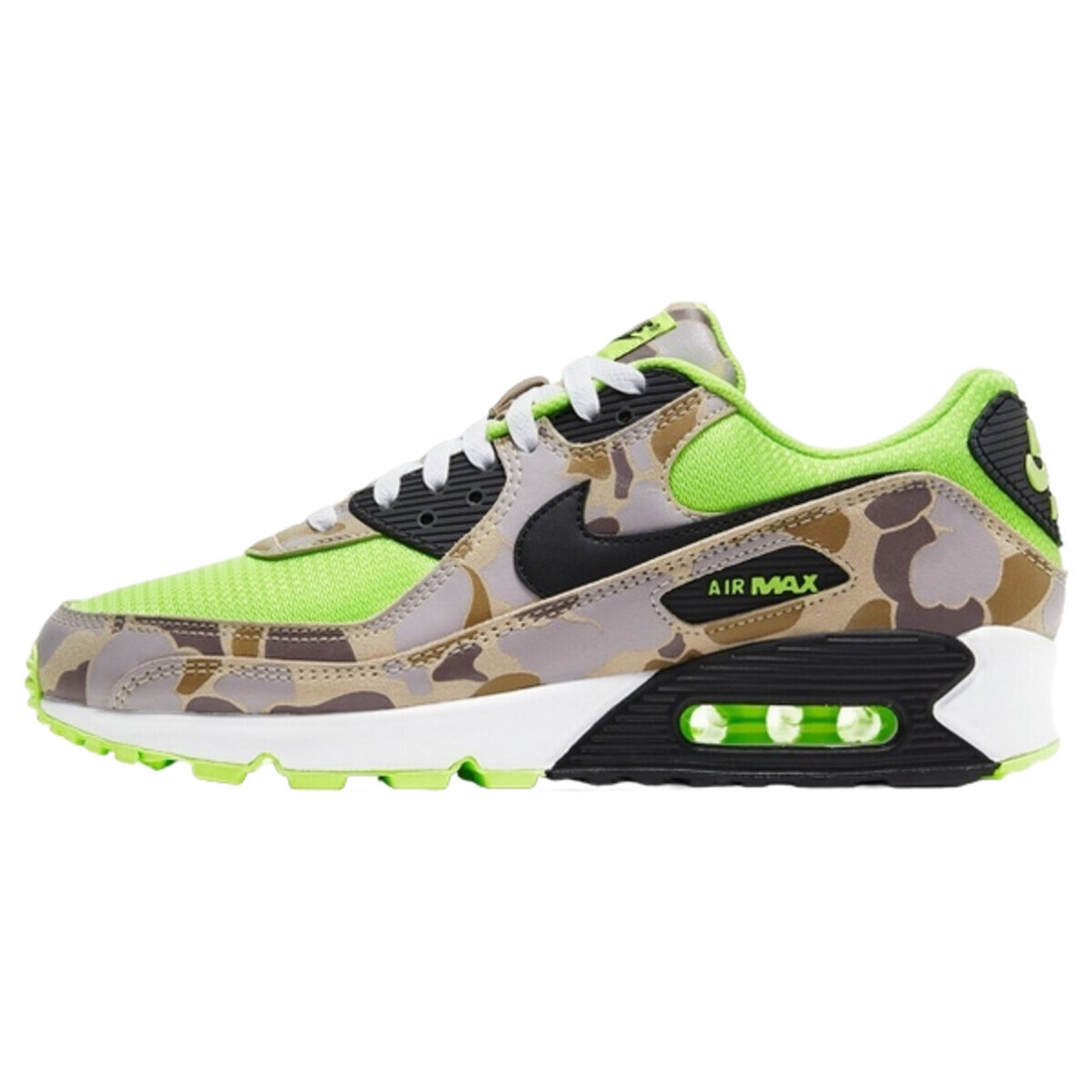 Nike  Air Max 90 Duck Camo Green Volt  Zelená