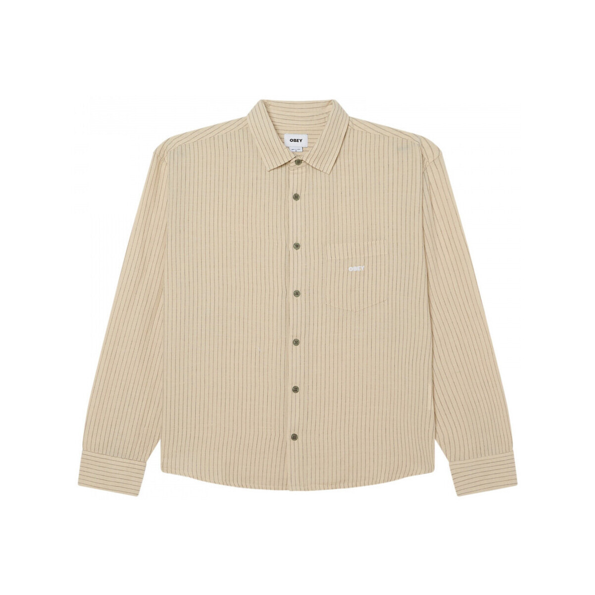 Obey  Nelson woven  Šedá