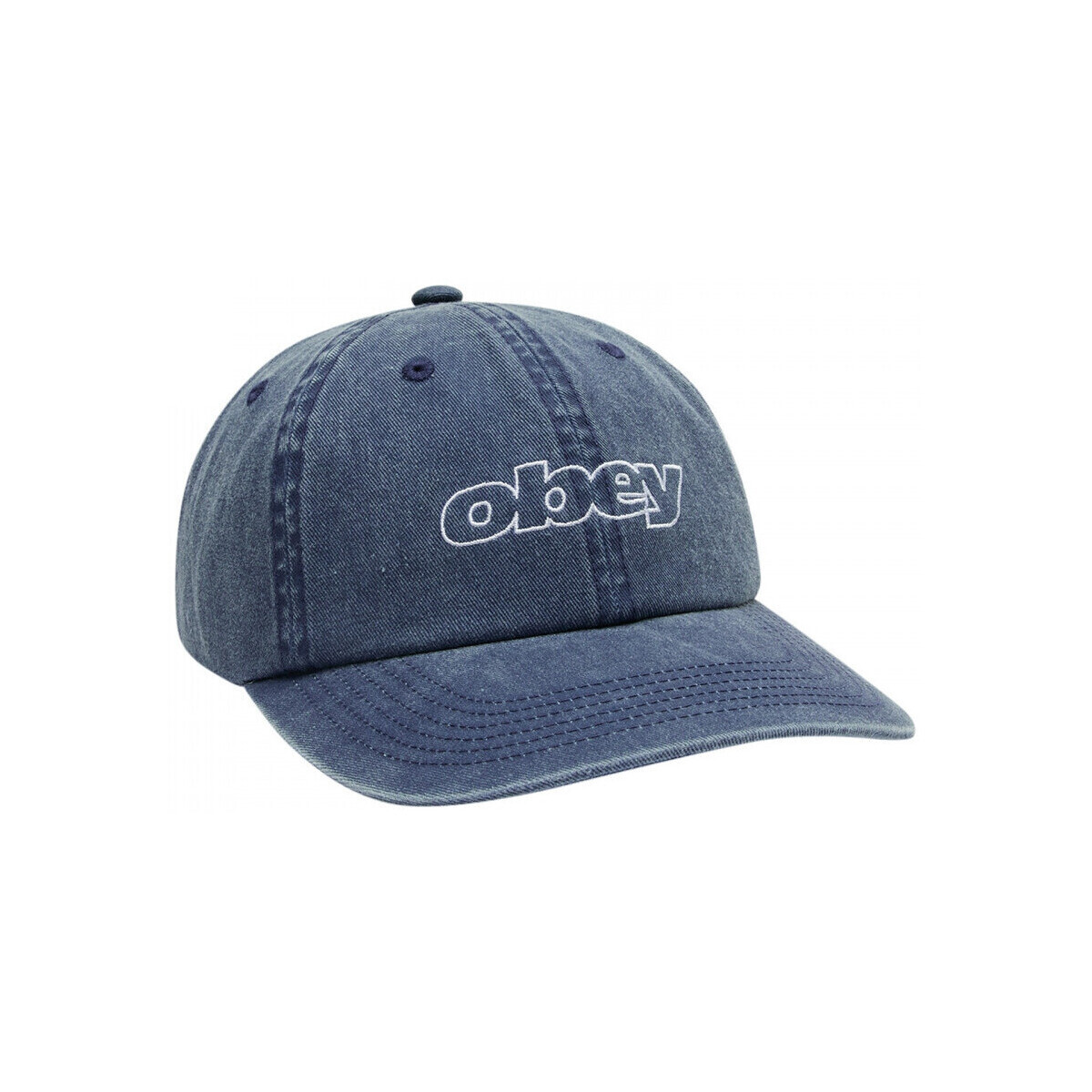 Obey  Pigment  slanted 6 pnl sb  Modrá