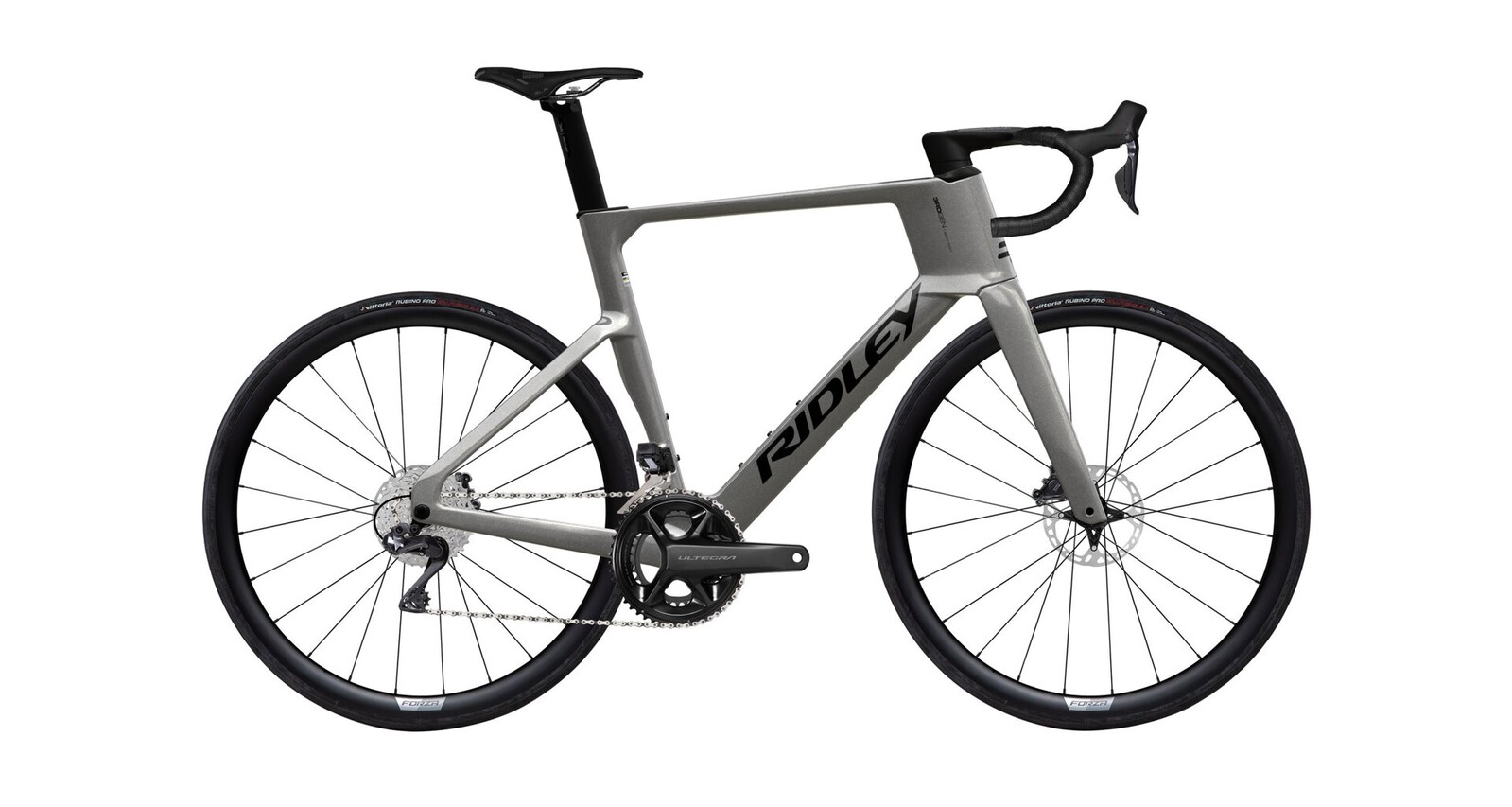 Ridley Noah 3.0 Shimano Ultegra Di2 - Empress Grey Metallic / Black Velikost: M