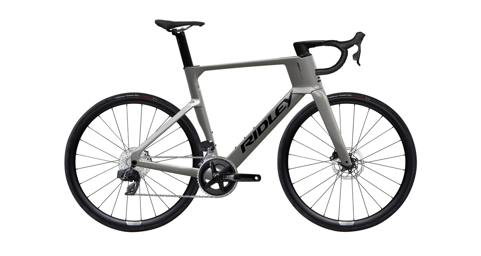 Ridley Noah 3.0 Sram Rival AXS - Empress Grey Metallic / Black Velikost: S
