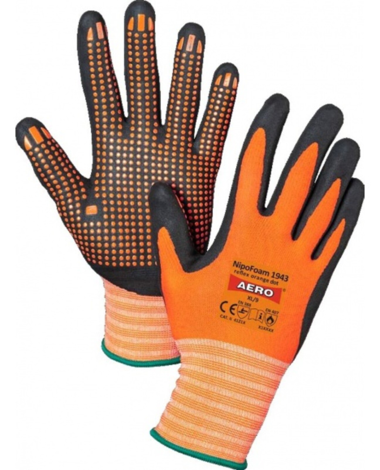 AERO NIPOFOAM REFLEX 1943 polyuretan Rukavice povrstvené 10 XXL