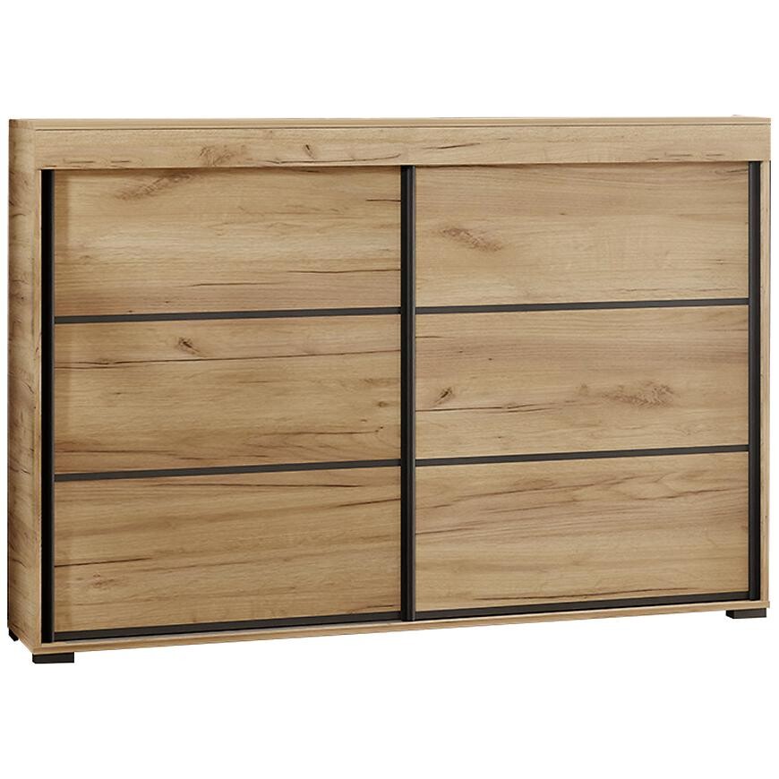 Komoda Tanger 140 dub craft zlatý