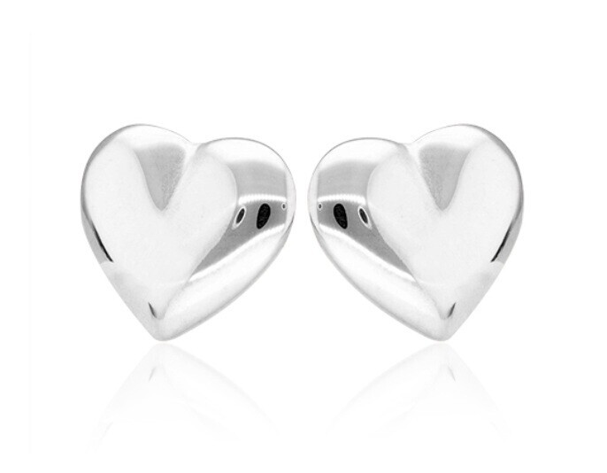 Soliter Stříbrné peckové náušnice Srdíčko 431 001 02869 04