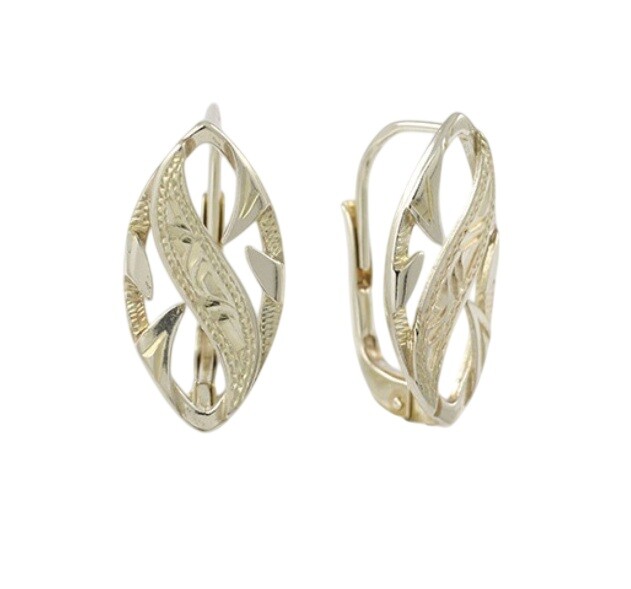 Soliter Pozlacené visací náušnice Esíčka 431 001 02697 05