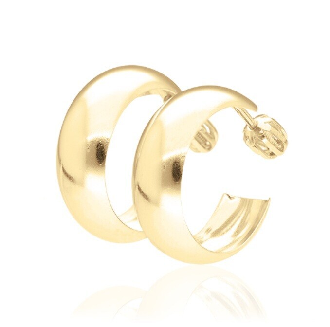 Soliter Pozlacené kruhové náušnice 431 001 02520 15
