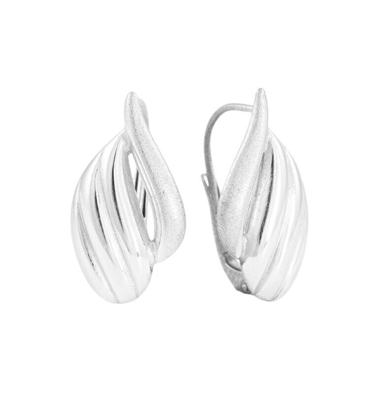 Soliter Půvabné visací náušnice ze stříbra 431 001 02524 04