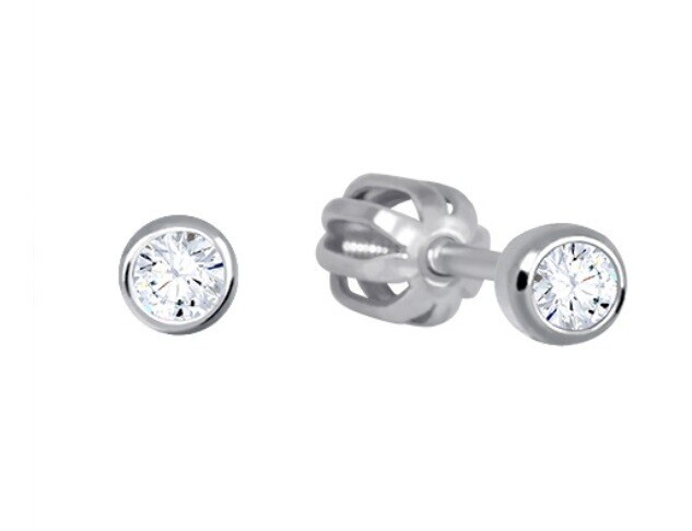 Soliter Minimalistické pecky s čirým krystalem 438 001 00555 0400000