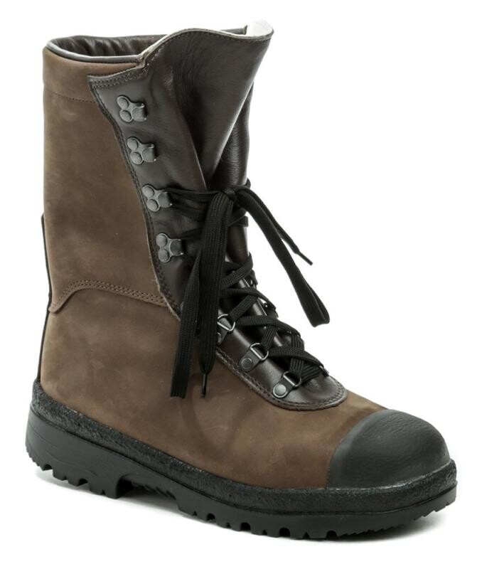 Livex 382-1 hnědá nubuk pánská zimní nadměrná obuv