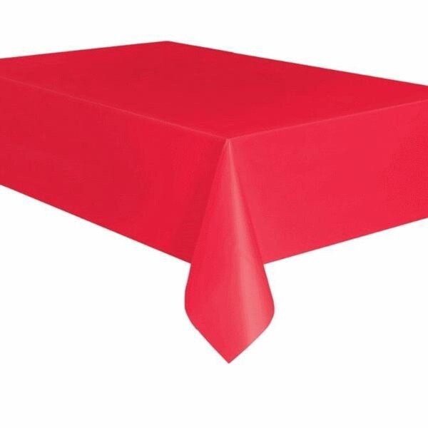 UBRUS plastový Ruby Red 137x274cm