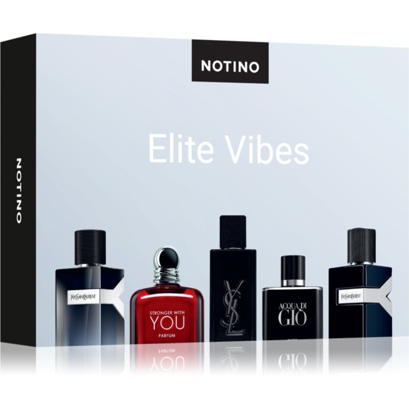 Beauty Discovery Box Notino Elite Vibes Yves Saint Laurent Y, Yves Saint Laurent MYSLF, Yves Saint Laurent Y Le Parfum, Armani Emporio Stronger With Y
