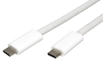 Roline USB4 40Gbps kabel USB C(M) - USB C(M), PD 100W, 1m, černý