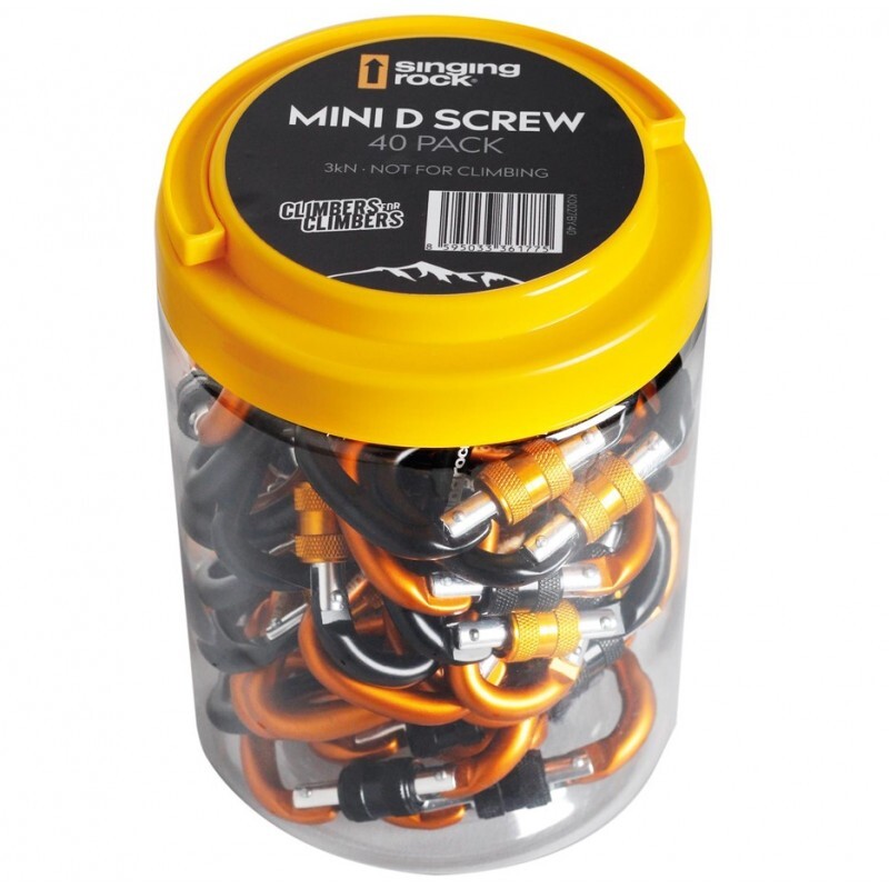 Singing Rock MINI D SCREW  Více barev
