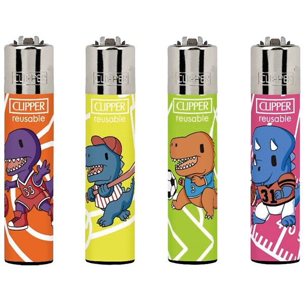 Zapalovač Clipper CP11RH Dino Sport