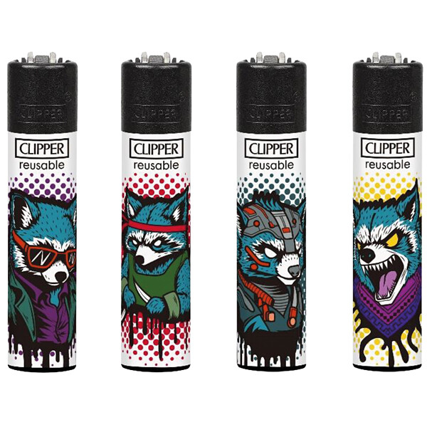 Zapalovač Clipper CP11RH Racoons
