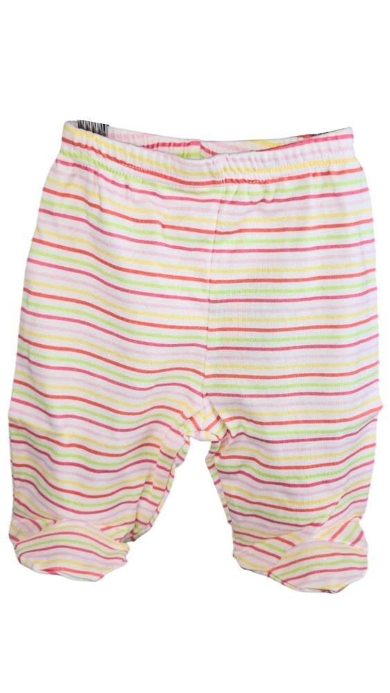 Kalhoty kojenecké s úpletem, PD177-03, růžová - 74 | 9m