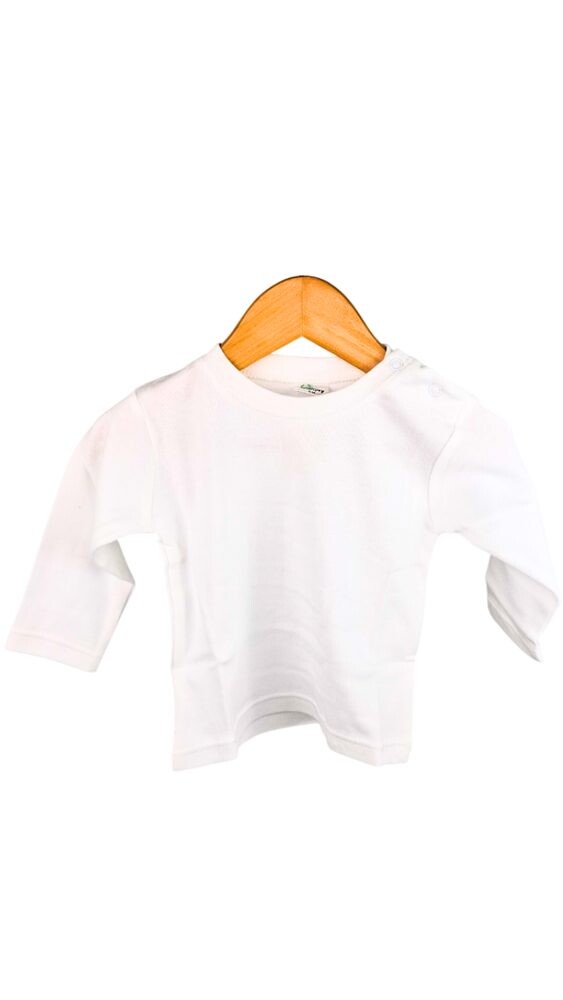 Kojenecké tričko, Pidilidi, 950521-13, bílá - 62 | 3m