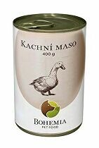 BOHEMIA MASO Kachní maso ve vlastní šťávě 400g