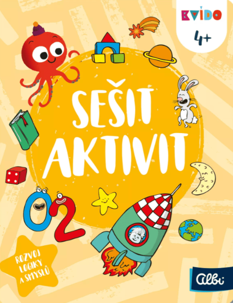 Kvído - Sešit aktivit 4+