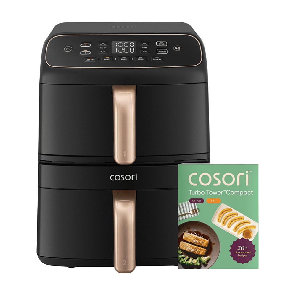COSORI Turbo Tower Compact horkovzdušná fritéza černá 8,6 l