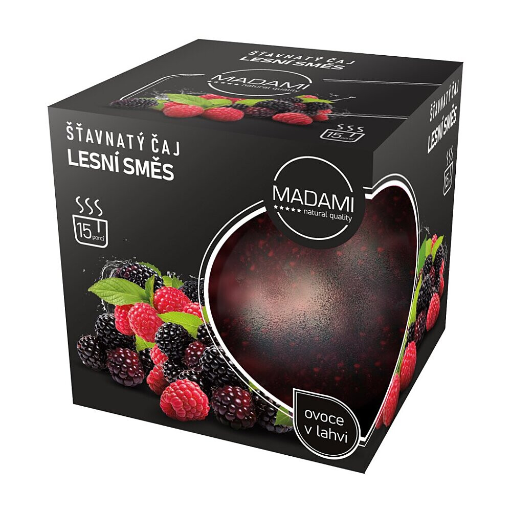 MADAMI Šťavnatý čaj lesní směs 500 g, poškozený obal