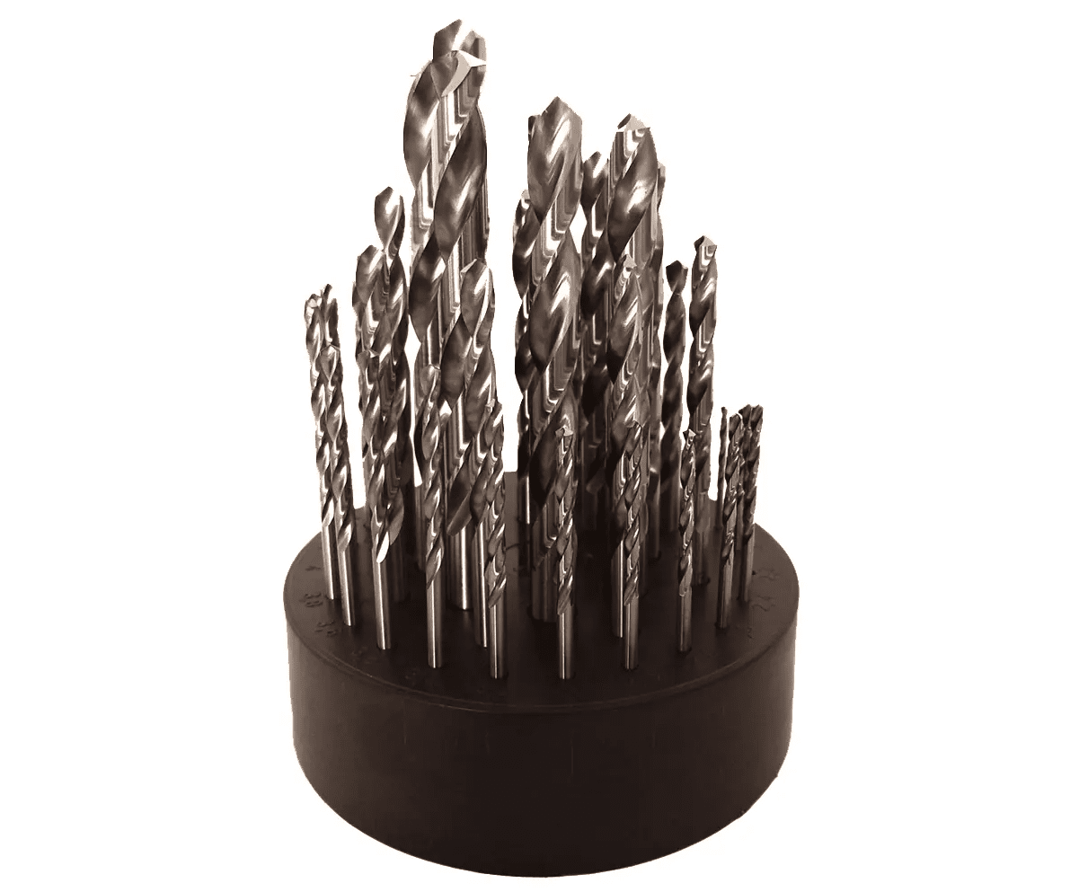 Stojan na vrtáky 1-11mm plast kulatý