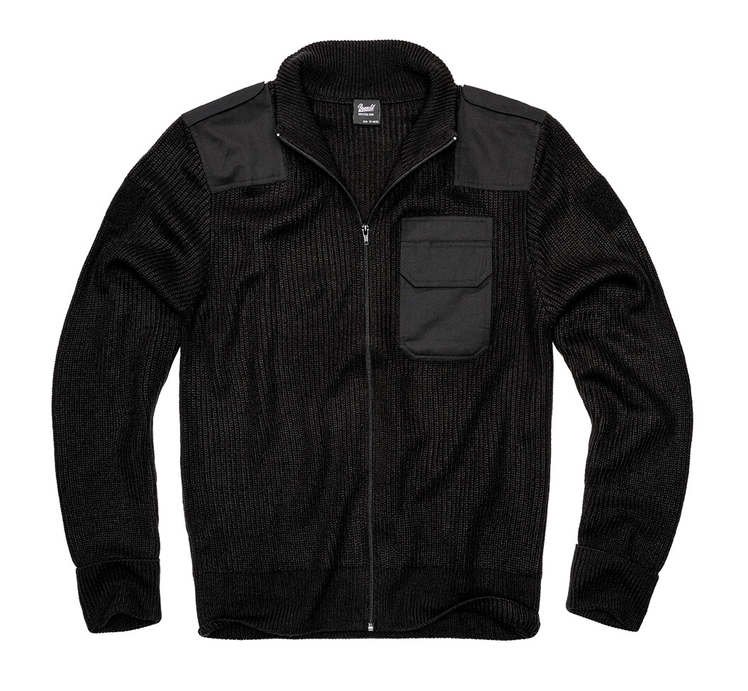 Svetr Brandit BW Cardigan - černý,