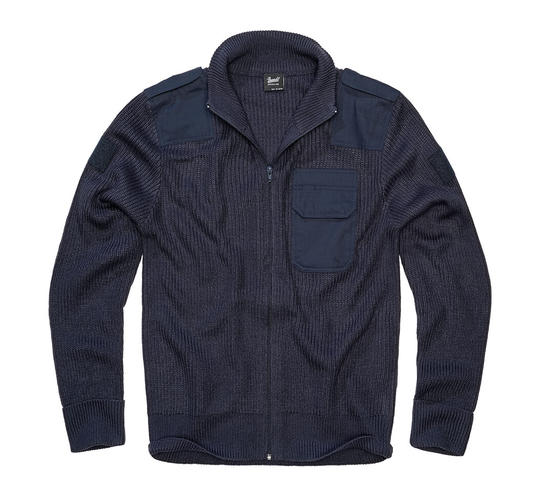 Svetr Brandit BW Cardigan - navy,